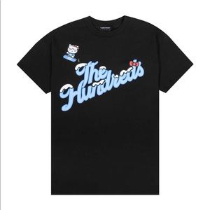 The Hundreds x Sanrio snowboarding tshirt